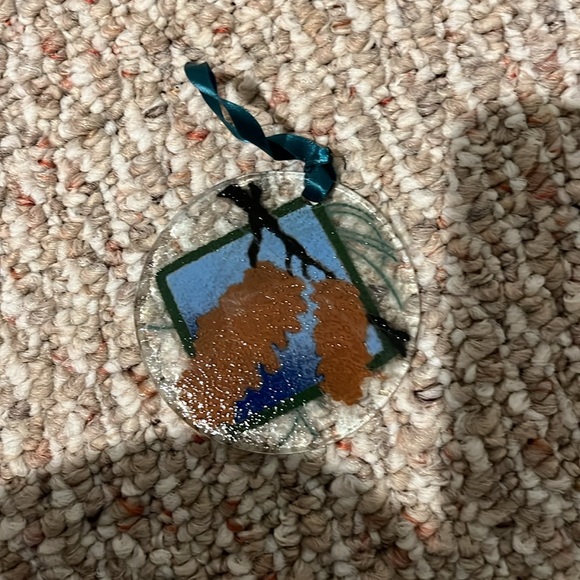 Glass pinecone ornament - Picture 2 of 2